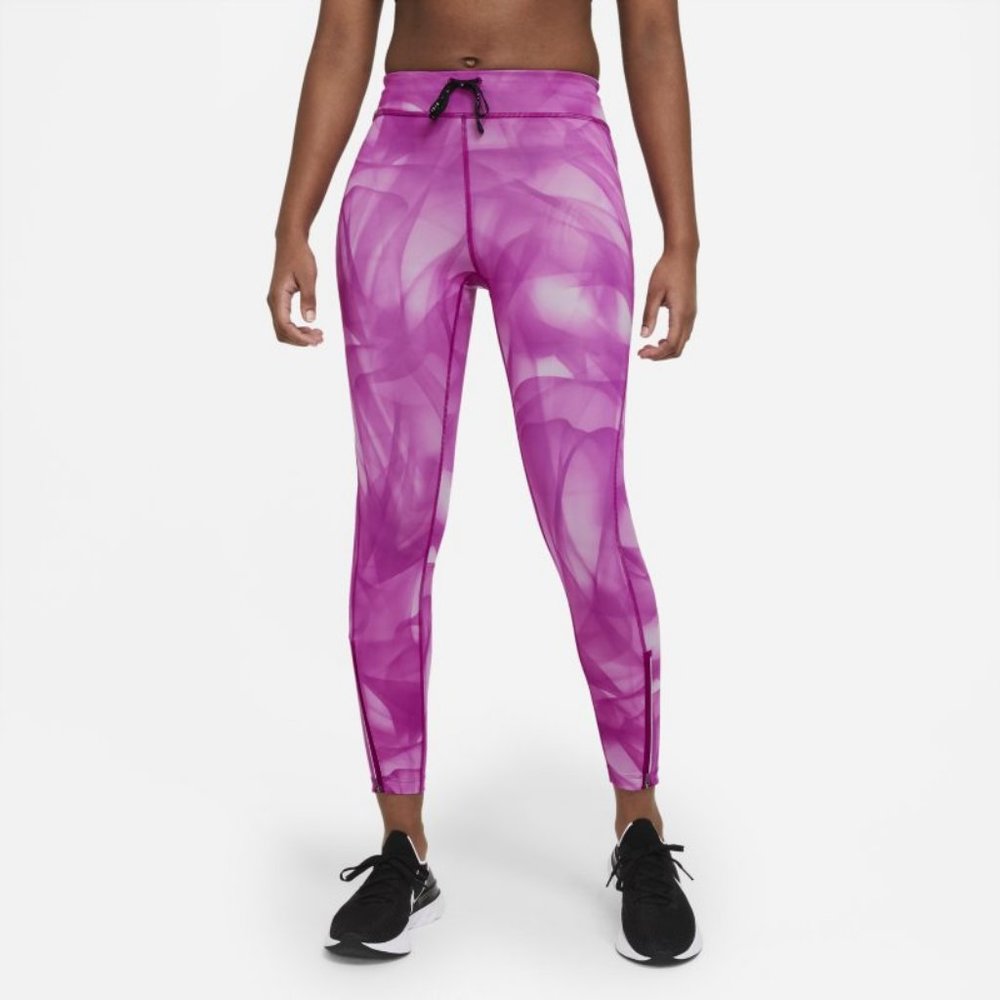 NWT Nike Women's Epic Faster Running Activewear Leggings Pink Size S $90 4HL239